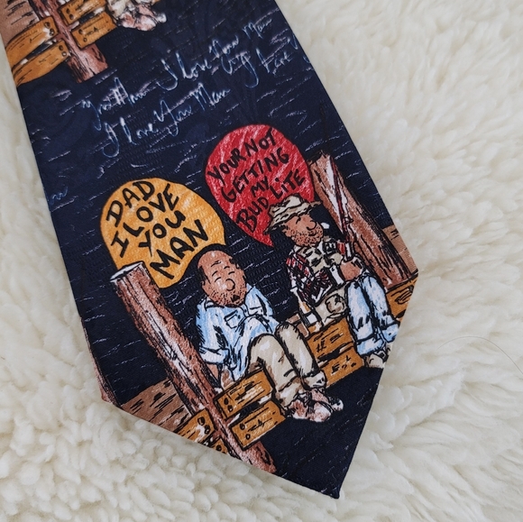 Vtg Budweiser YOUR NOT GETTING MY BUD LITE Tie - Picture 12 of 12